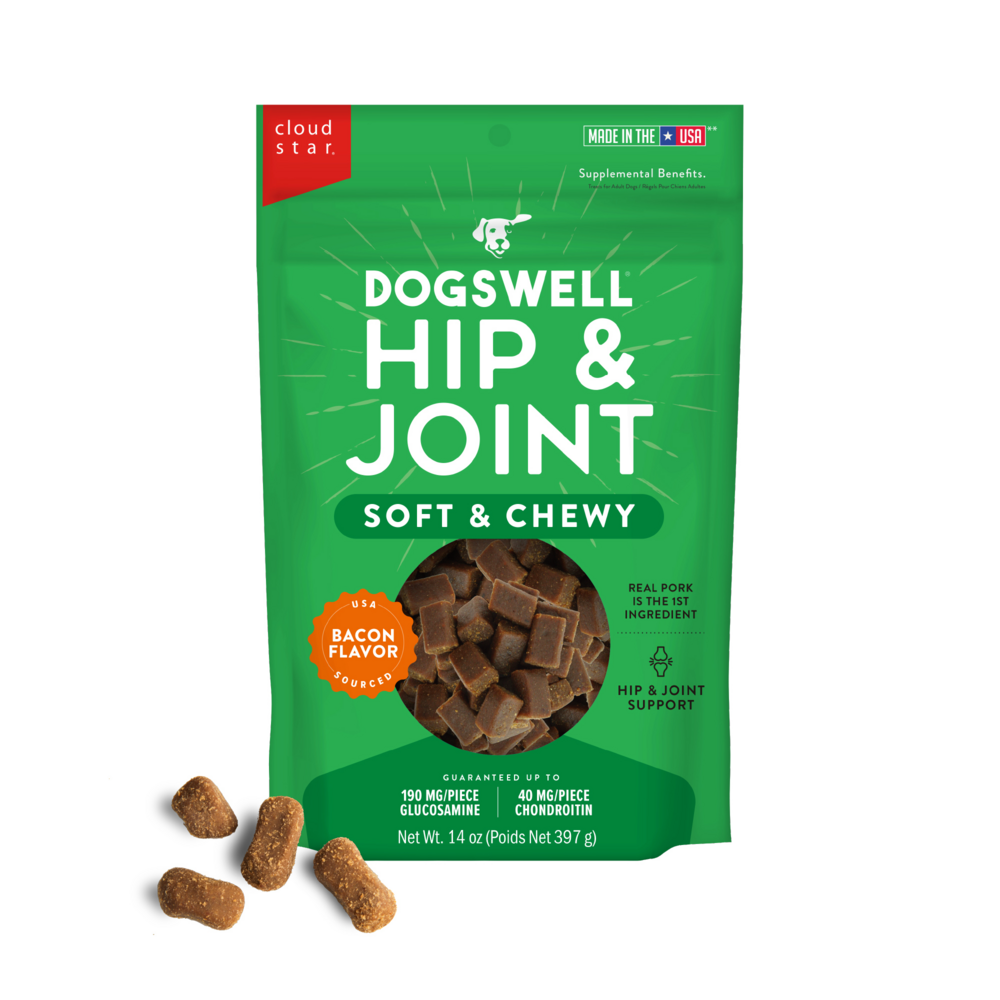 Dogswell Hip & Joint Soft & Chewy Bacon Dog Treats