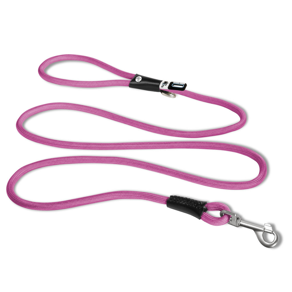 Curli Stretch Comfort Leash Fuchsia