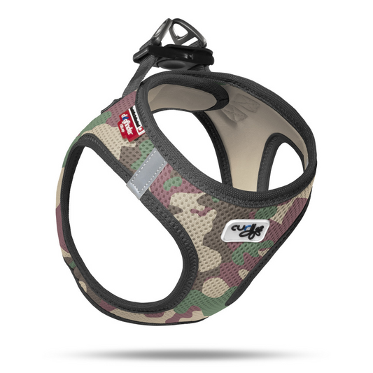 Curli Vest Harness curli Clasp Air-Mesh Camo