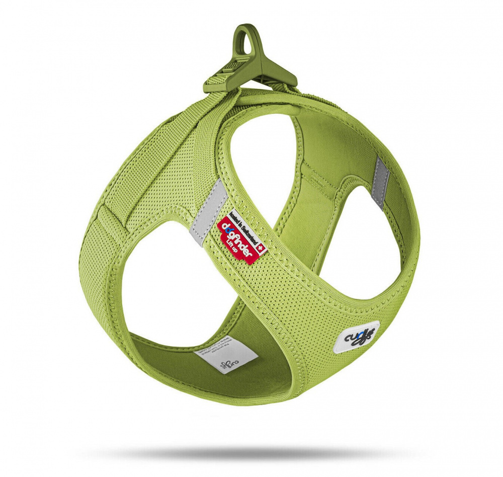 Curli Vest Harness curli Clasp Air-Mesh Lime