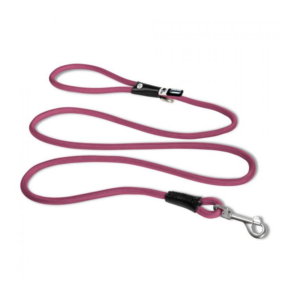 Curli Stretch Comfort Leash Ruby