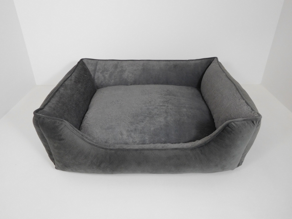 Arlee Pet Products Sandy Orthopedic Lounger Bed Grey