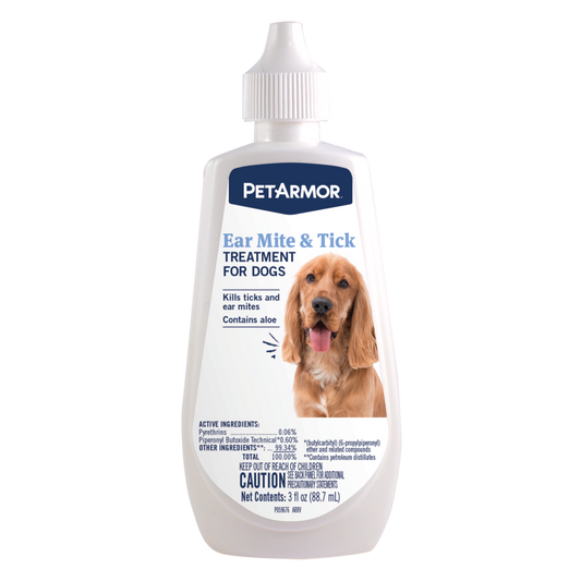 PetArmor Ear Mite & Tick Treatment Dog