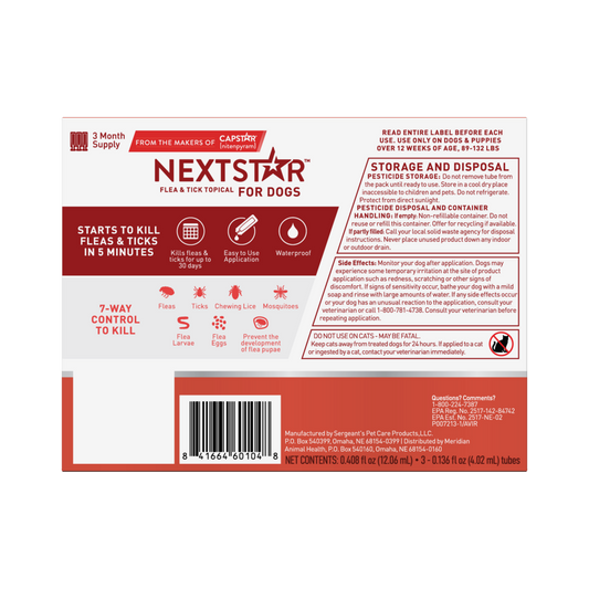 Nextstar Flea & Tick for X- Large Dogs
