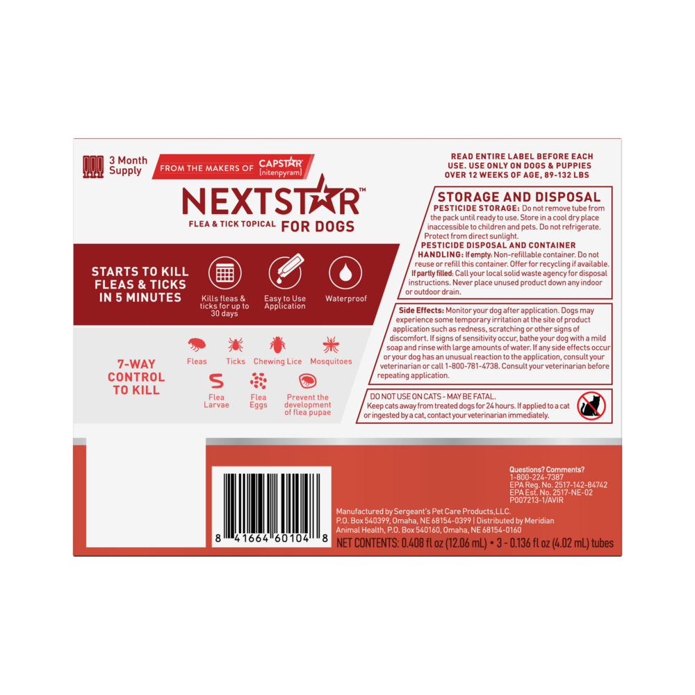 Nextstar Flea & Tick for X- Large Dogs