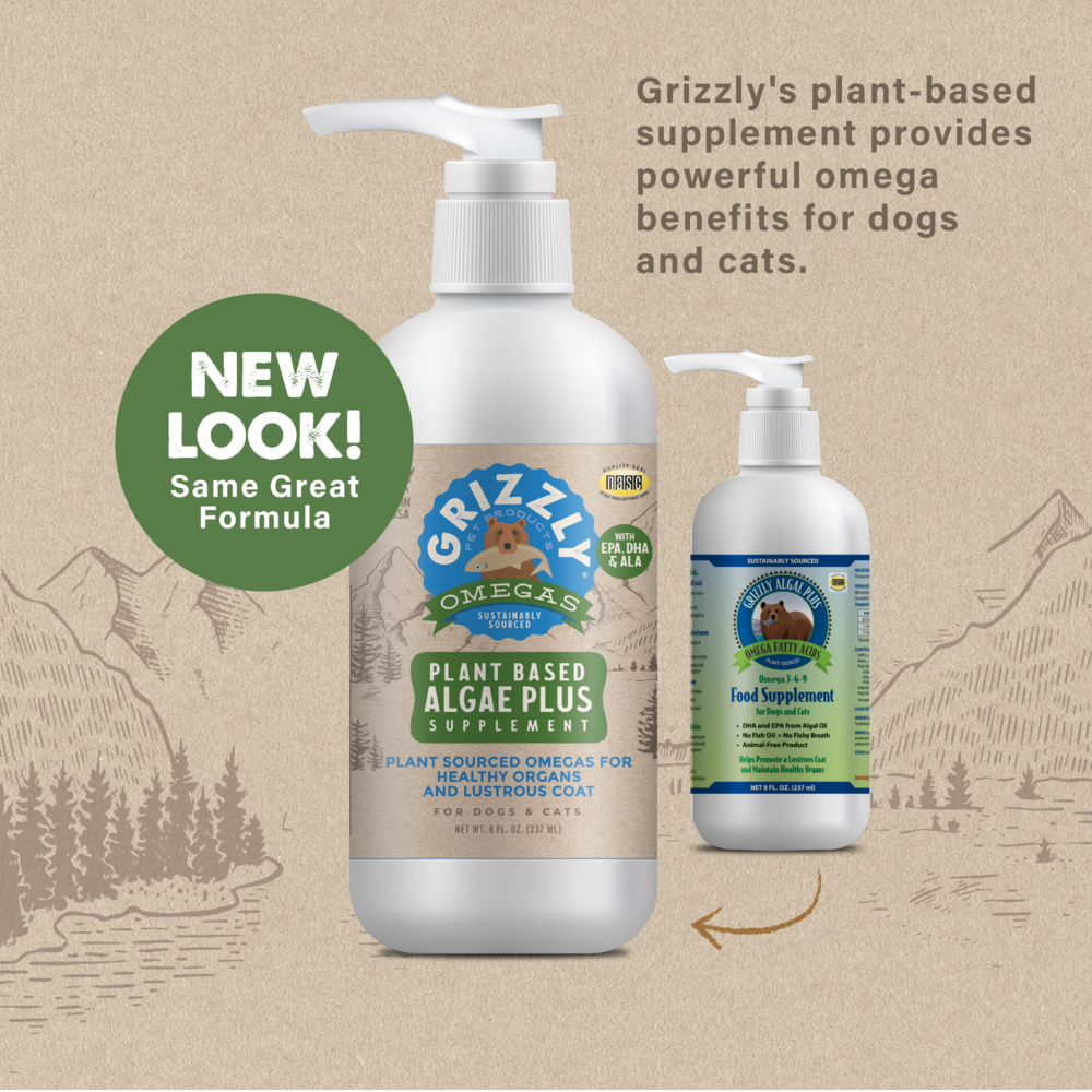 Grizzly Algae Plus Food Supplement for Dogs and Cats