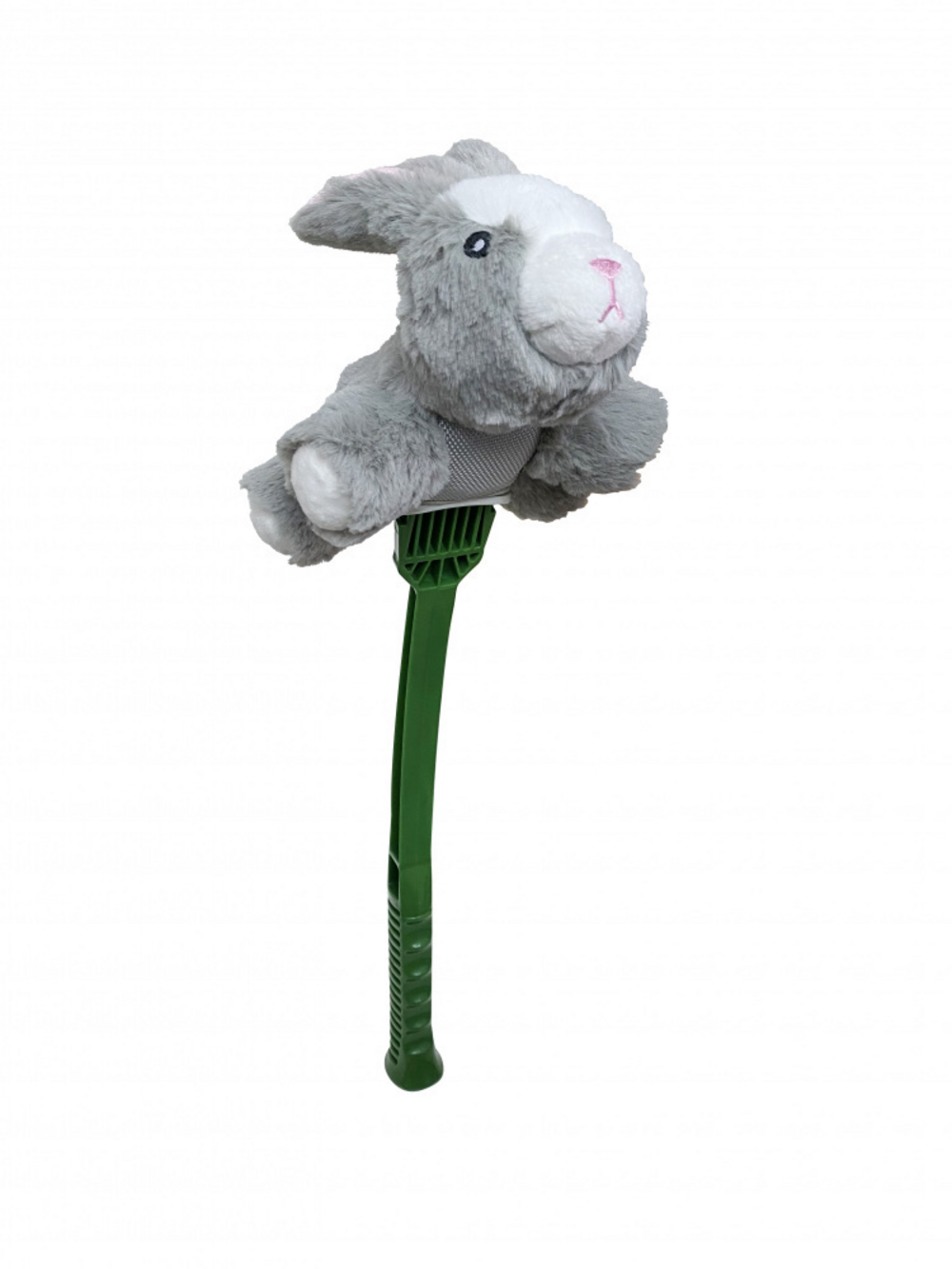 Furry Flingerz on Stick Rabbit Dog Toy