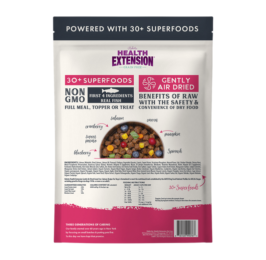 Health Extension Air Dried Super Food Salmon Dog Food