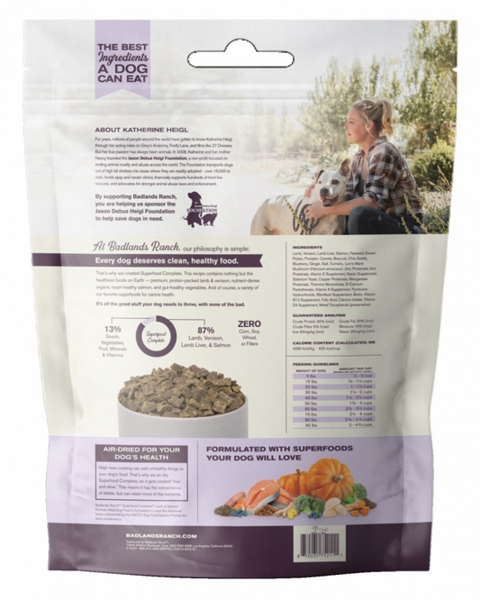 Badlands Ranch Superfood Complete Lamb & Venison
