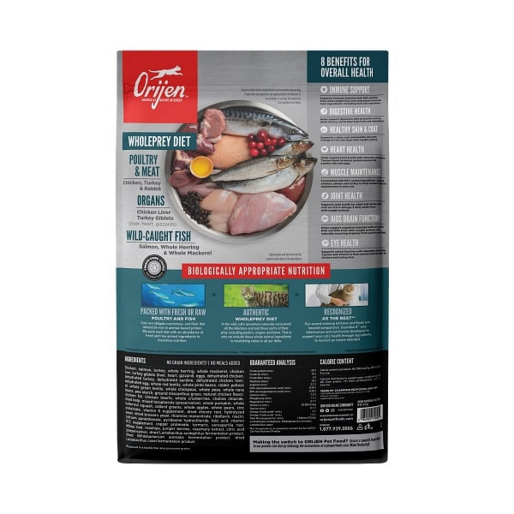 Orijen Guardian 8 Recipe Adult Cat Food