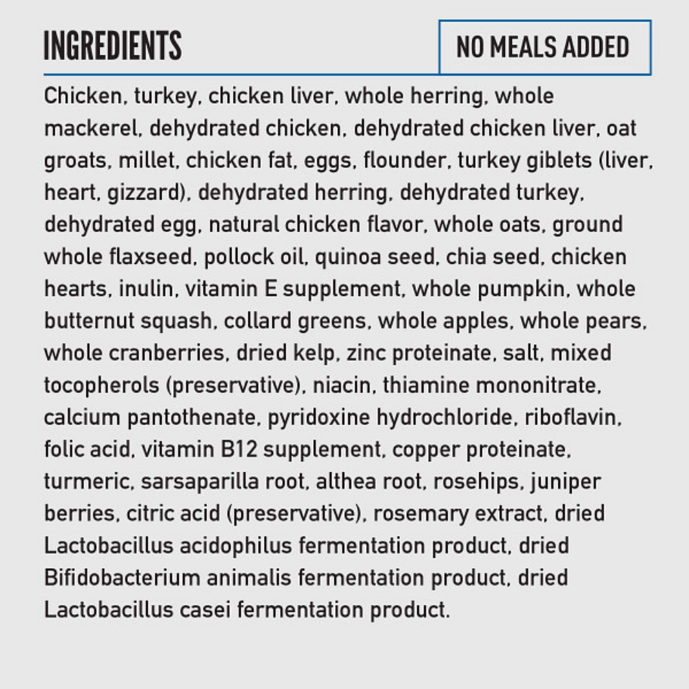 Orijen Amazing Grains Original Dry Dog Food Chicken, Turkey & Fish