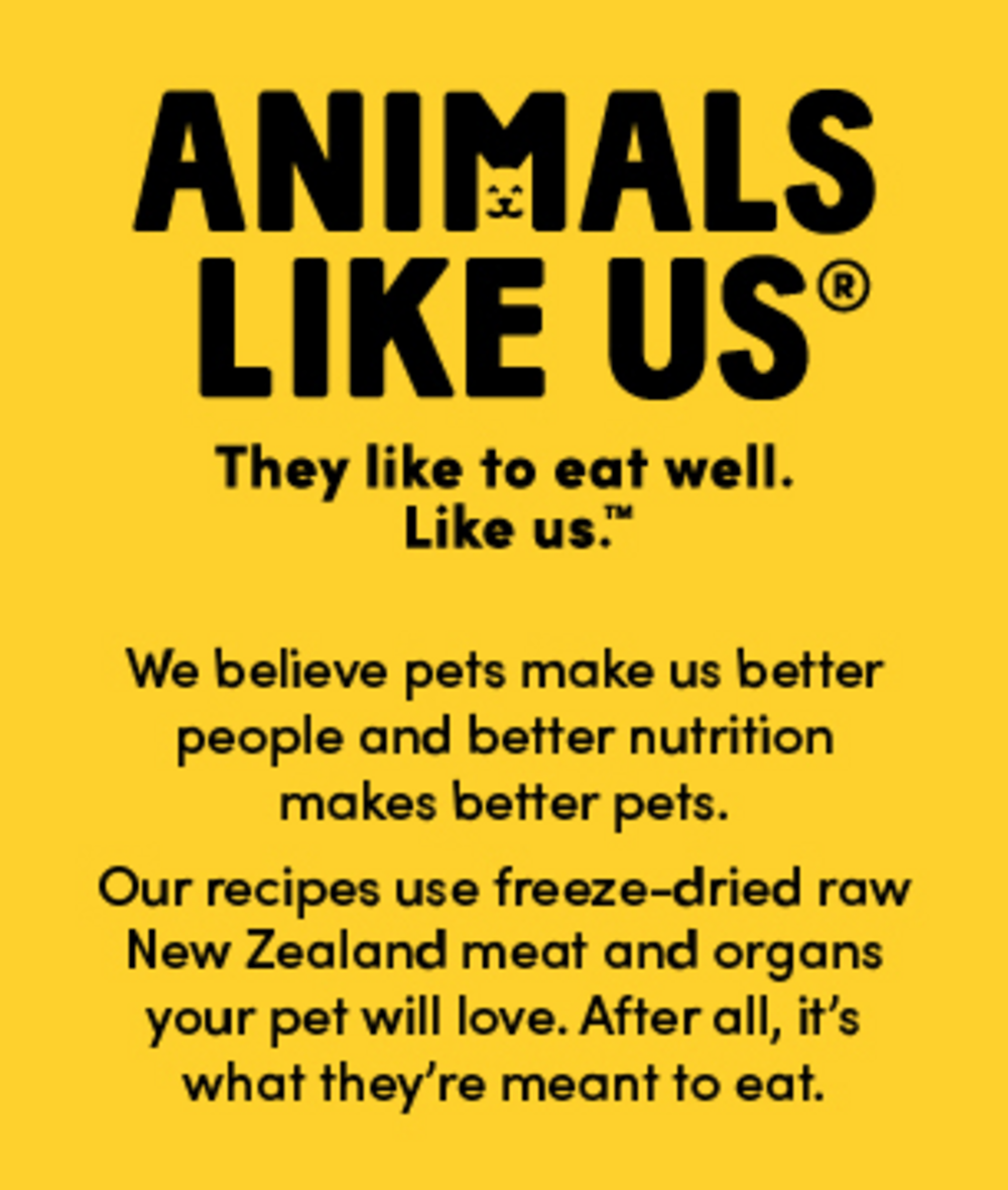 Animals Like Us Freeze Dried RawMix50 Grass-Fed Beef Dog Food