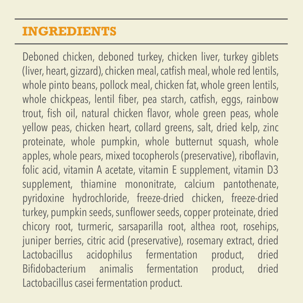 Acana Highest Protein Dry Dog Food Meadowland Recipe