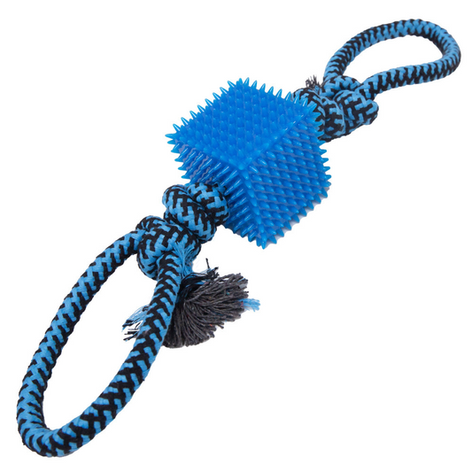Snugarooz Tug-N-Cube Tug Dog Toy
