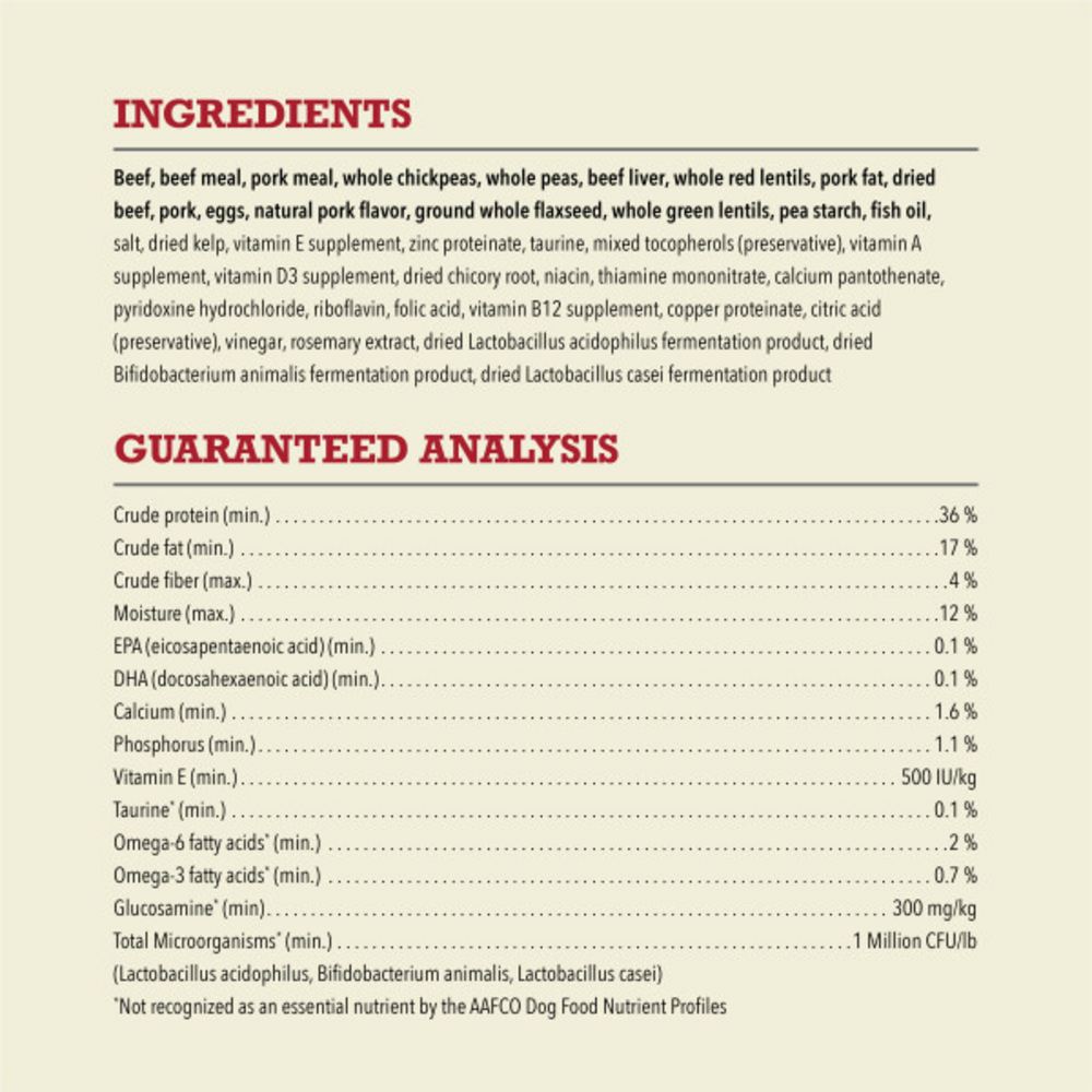 Acana Butchers Favorites Farm-Raised Beef and Liver Recipe Dry Dog Food