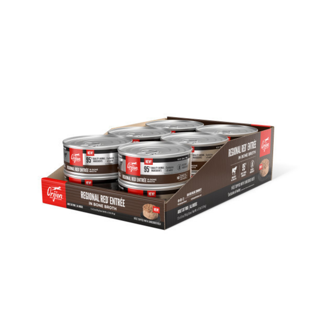 Orijen Regional Red Entree in Bone Broth Wet Cat Food