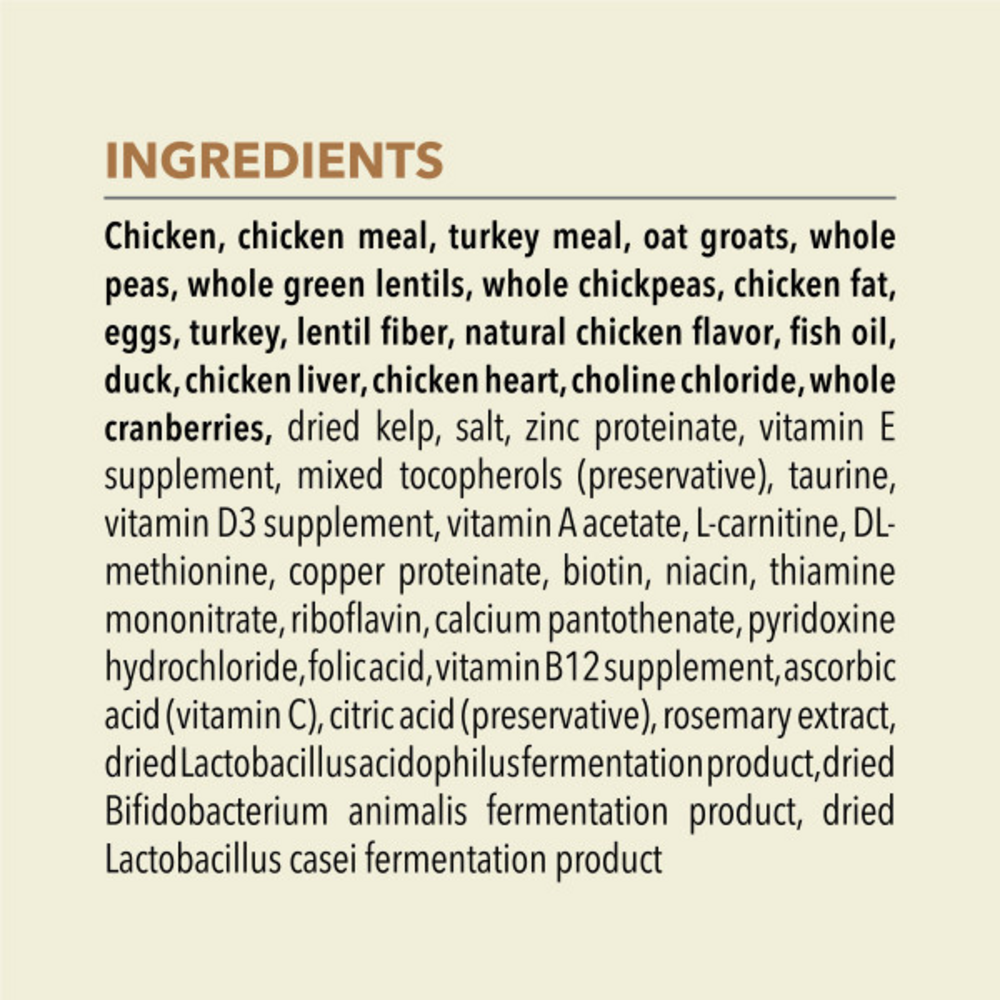 Acana Senior Entre, Chicken, Turkey, and Duck, Dry Cat Food