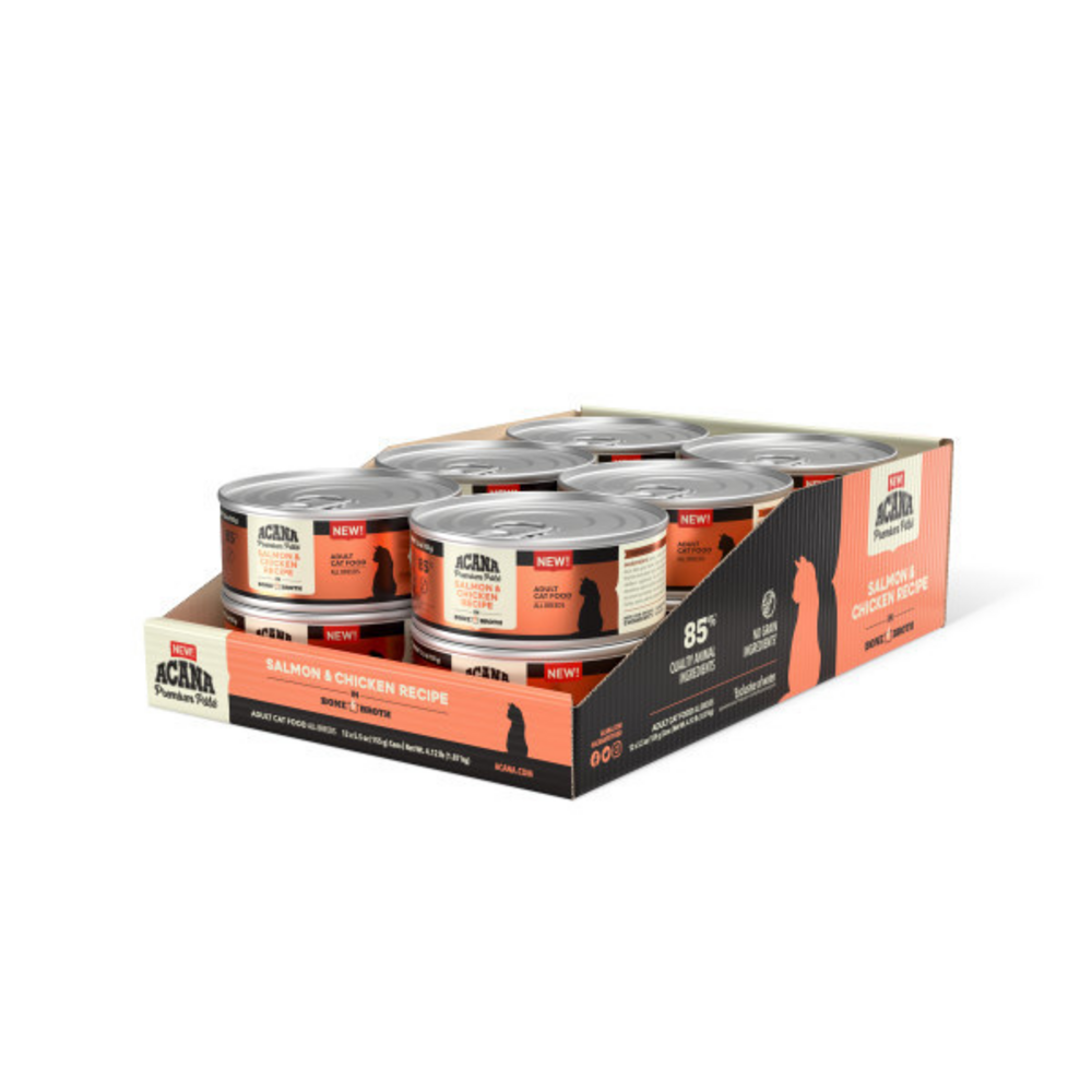 Acana Salmon and Chicken in Bone Broth Wet Cat Food