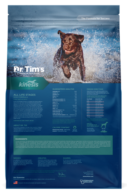 Dr. Tim's Kinesis All Life Stages Dry Dog Food