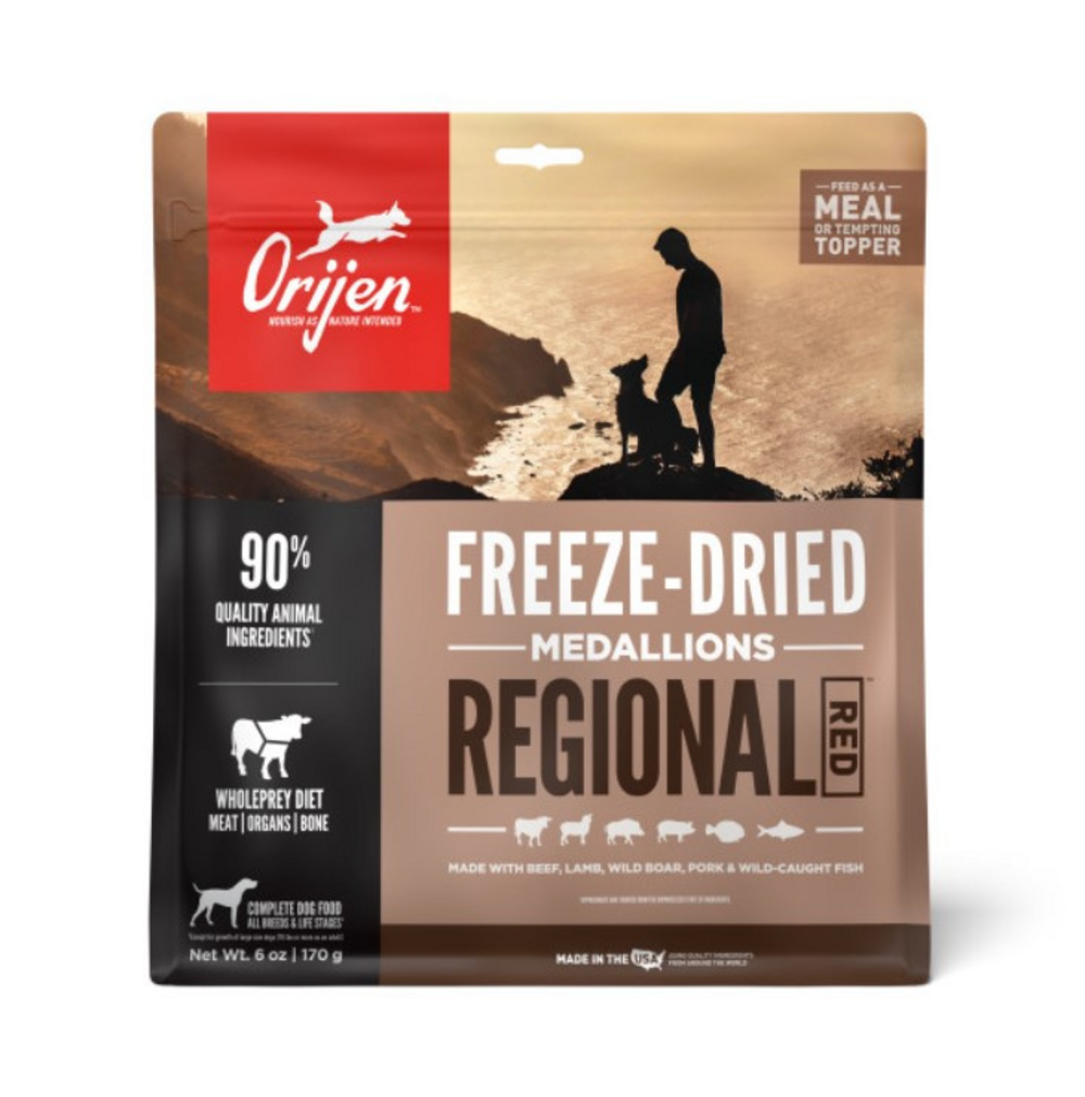 ORIJEN Regional Red Freeze Dried Dog Food