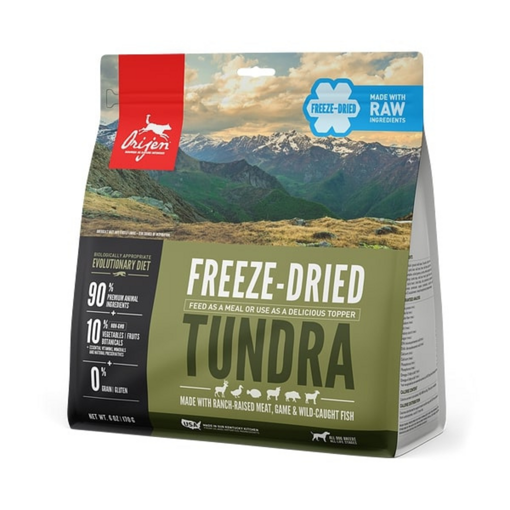 Orijen Grain Free Tundra Adult Freeze Dried Dog Food