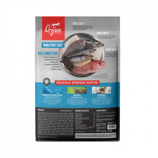 Orijen Grain Free Six Fish Dry Cat Food