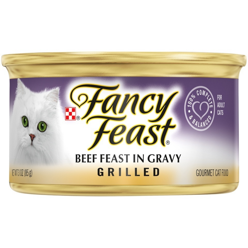 Purina Fancy Feast Grilled Beef and Gravy Wet Cat Food