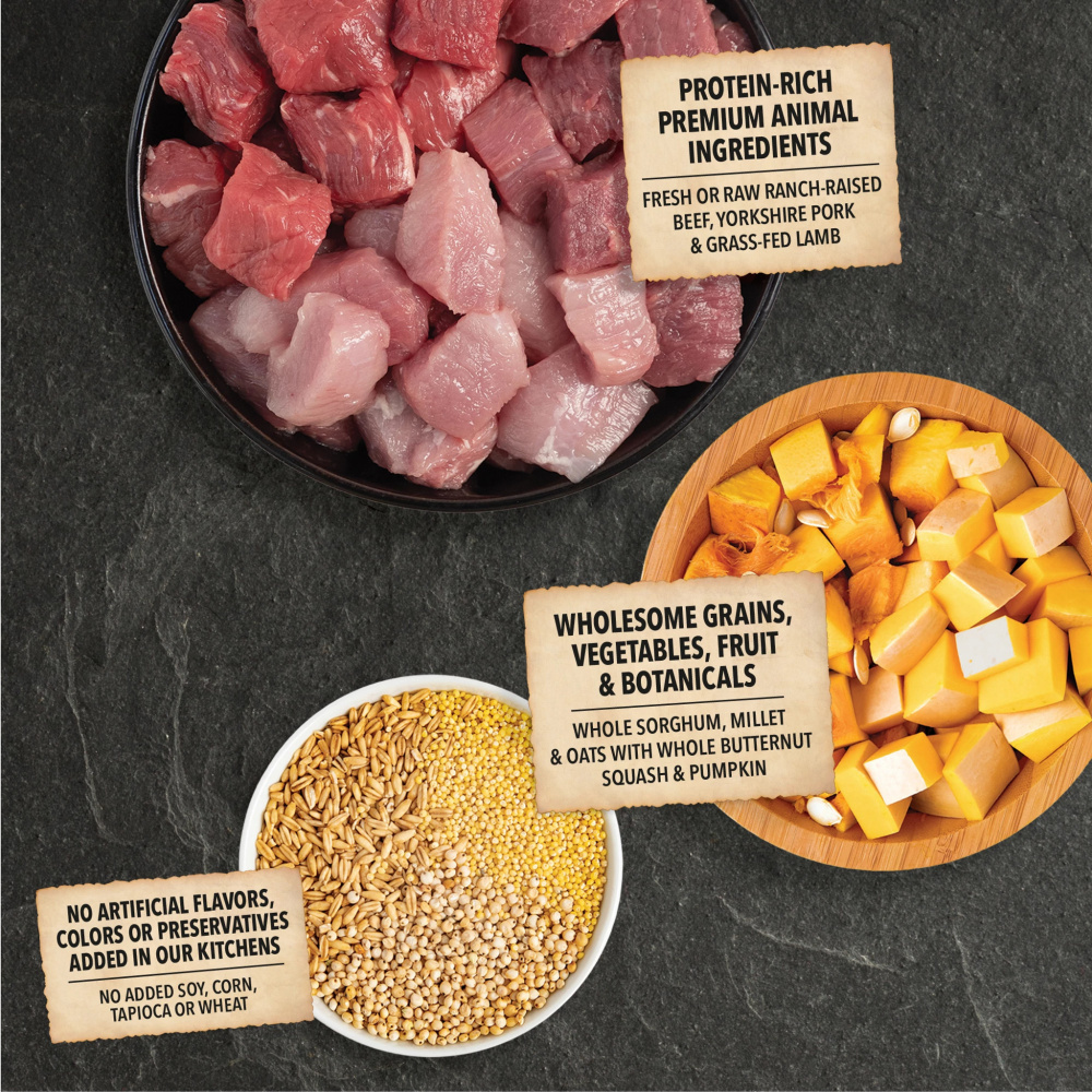 Acana Wholesome Grains Red Meat & Grains Recipe Dry Dog Food