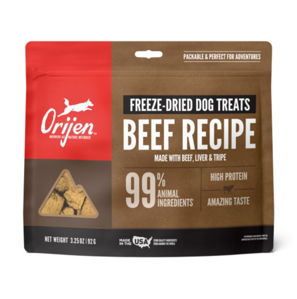 ORIJEN Freeze Dried Ranch Raised Beef Dog Treats