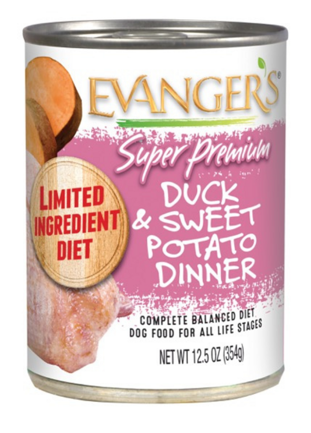 Evangers Super Premium Duck and Sweet Potato Canned Dog Food