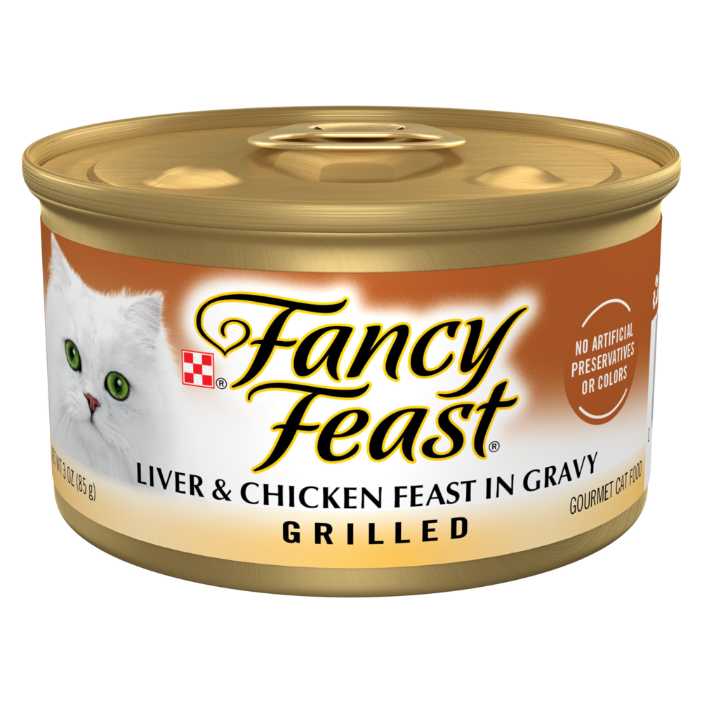 Fancy Feast Grilled Liver Chicken and Gravy Wet Cat Food