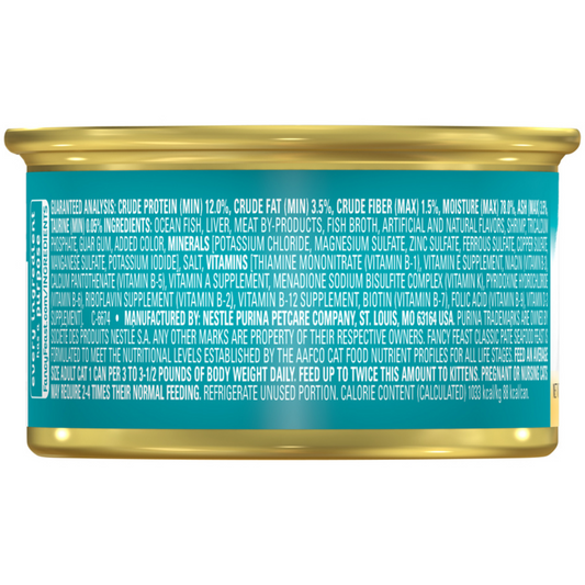 Fancy Feast Classic Pate Seafood Wet Cat Food