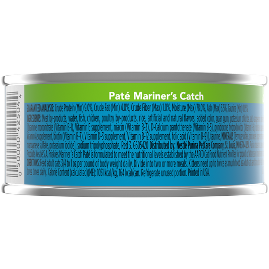 Friskies Pate Mariner's Catch Wet Cat Food