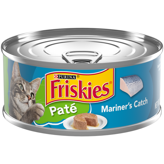 Purina Friskies Pate Mariner's Catch Wet Cat Food