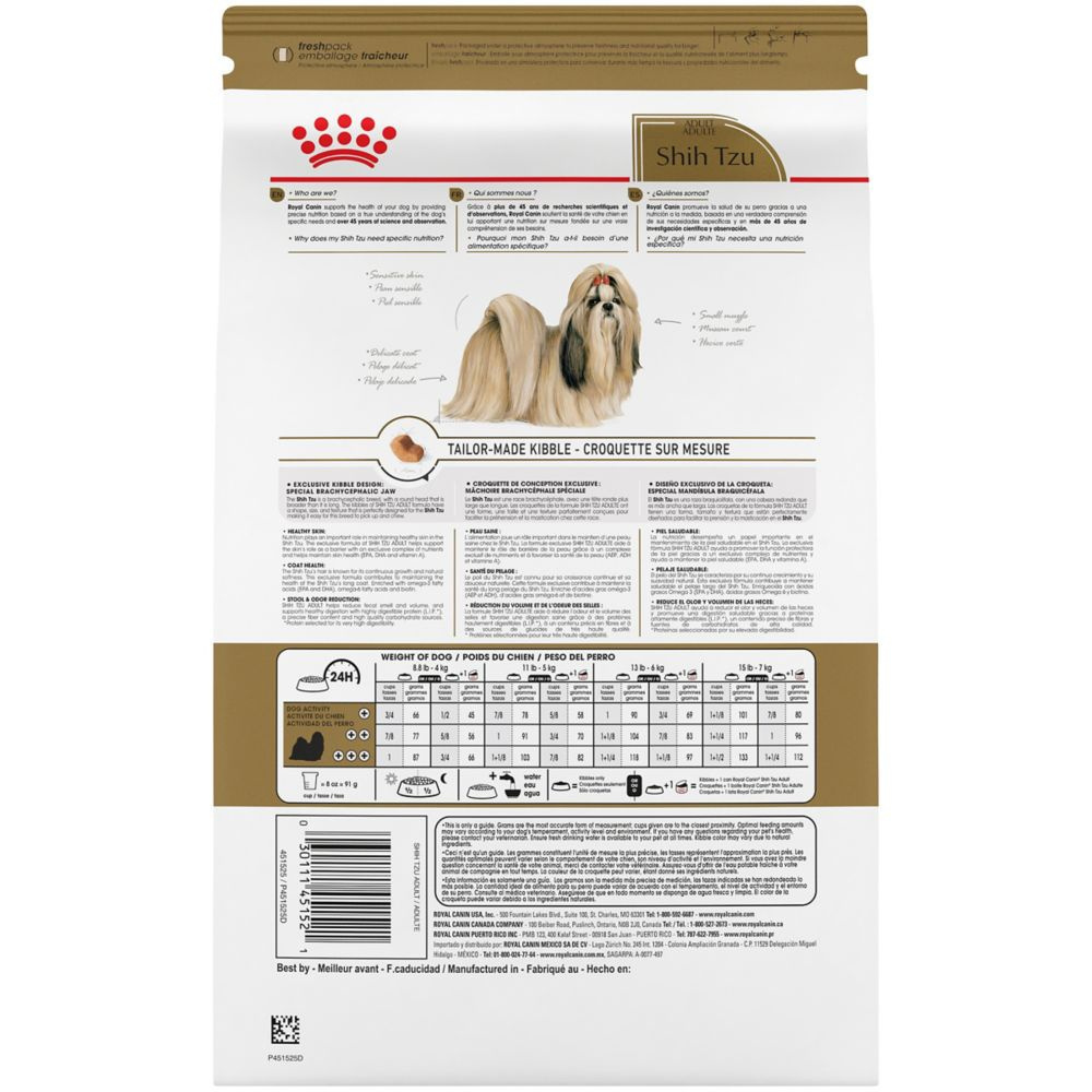 Royal Canin Breed Health Nutrition Shih Tzu Adult Dry Dog Food