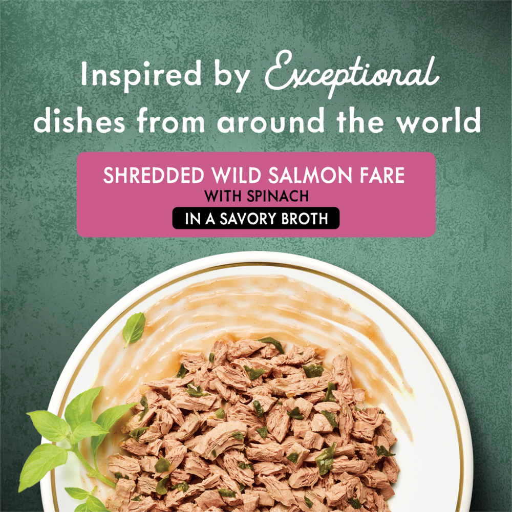 Fancy Feast Elegant Medleys Shredded Salmon Wet Cat Food