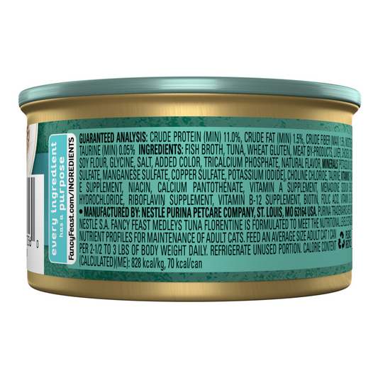 Purina Fancy Feast Elegant Medleys Tuna Florentine Wet Cat Food