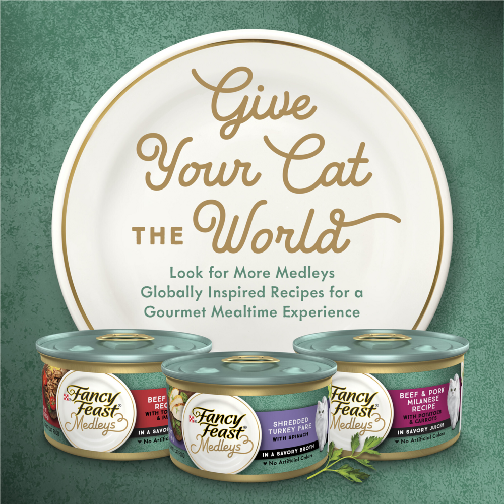 Fancy Feast Elegant Medleys Tuna Florentine Wet Cat Food