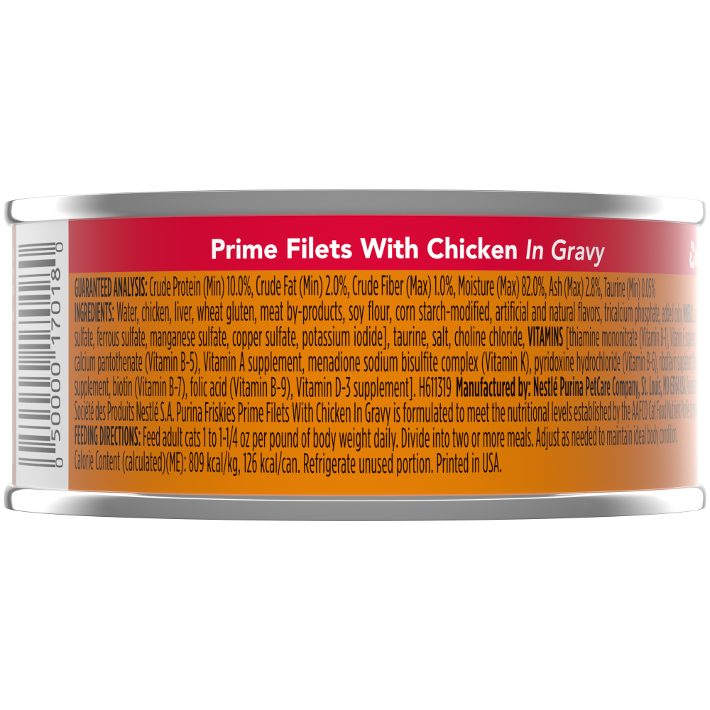 Friskies Prime Filets Chicken in Gravy Wet Cat Food