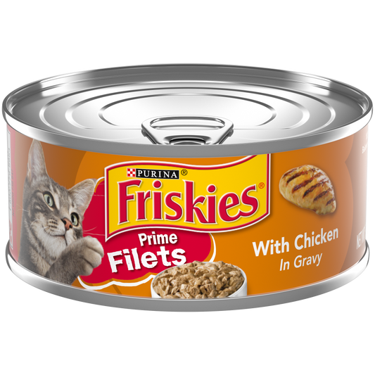 Friskies Prime Filets Chicken in Gravy Wet Cat Food