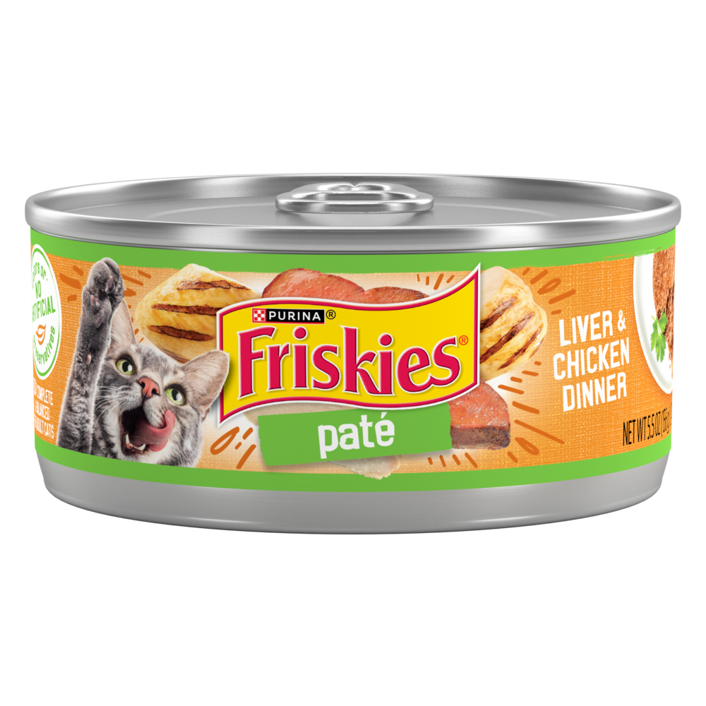 Friskies Pate Liver and Chicken Wet Cat Food