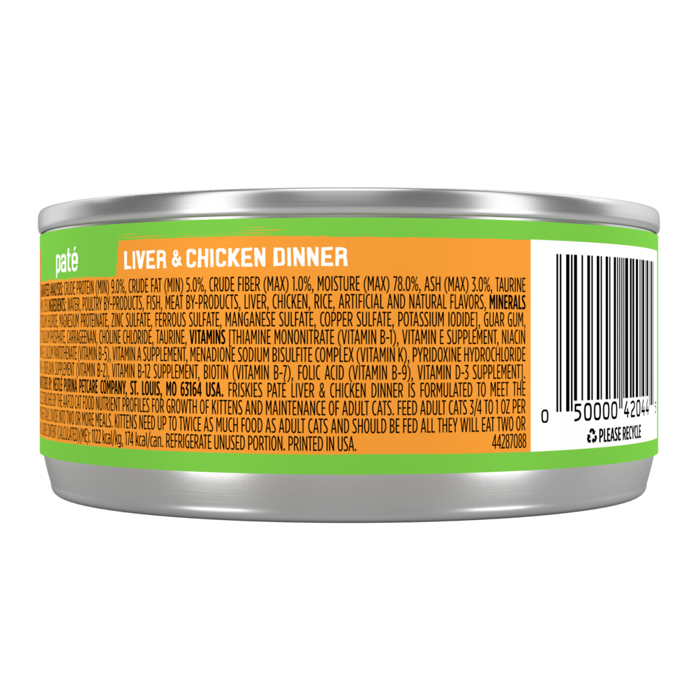 Friskies Pate Liver and Chicken Wet Cat Food