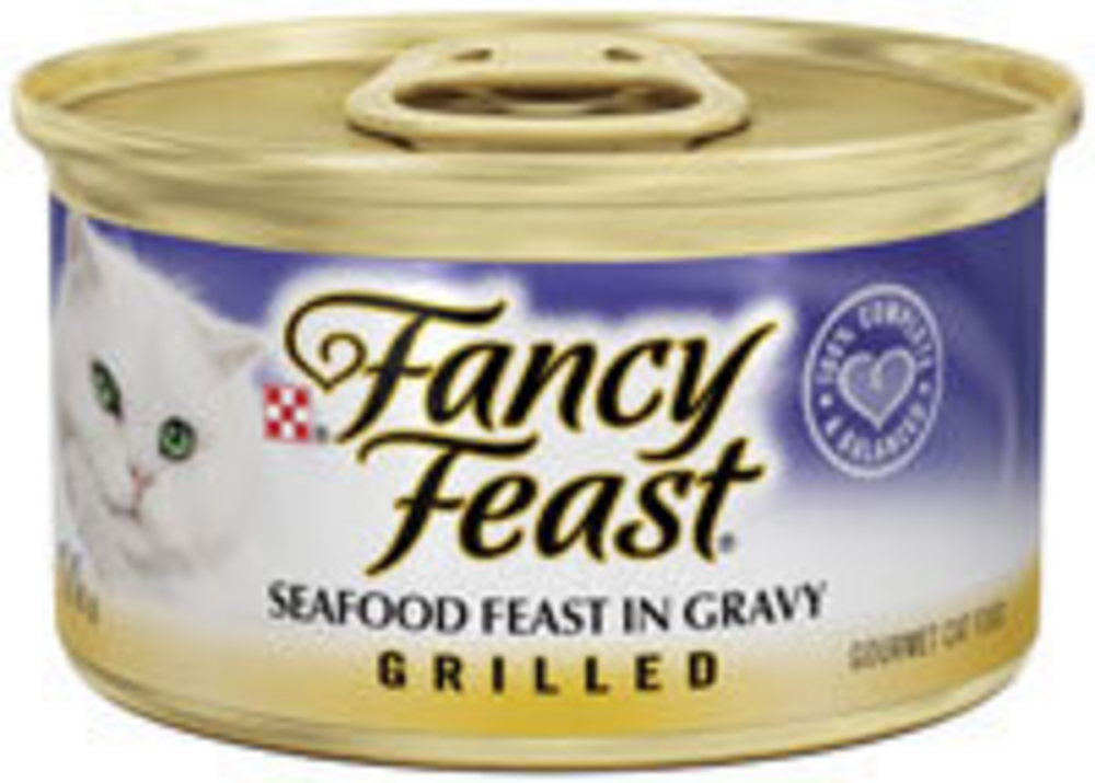 Fancy Feast Grilled Seafood Feast in Gravy Cat Food Canned