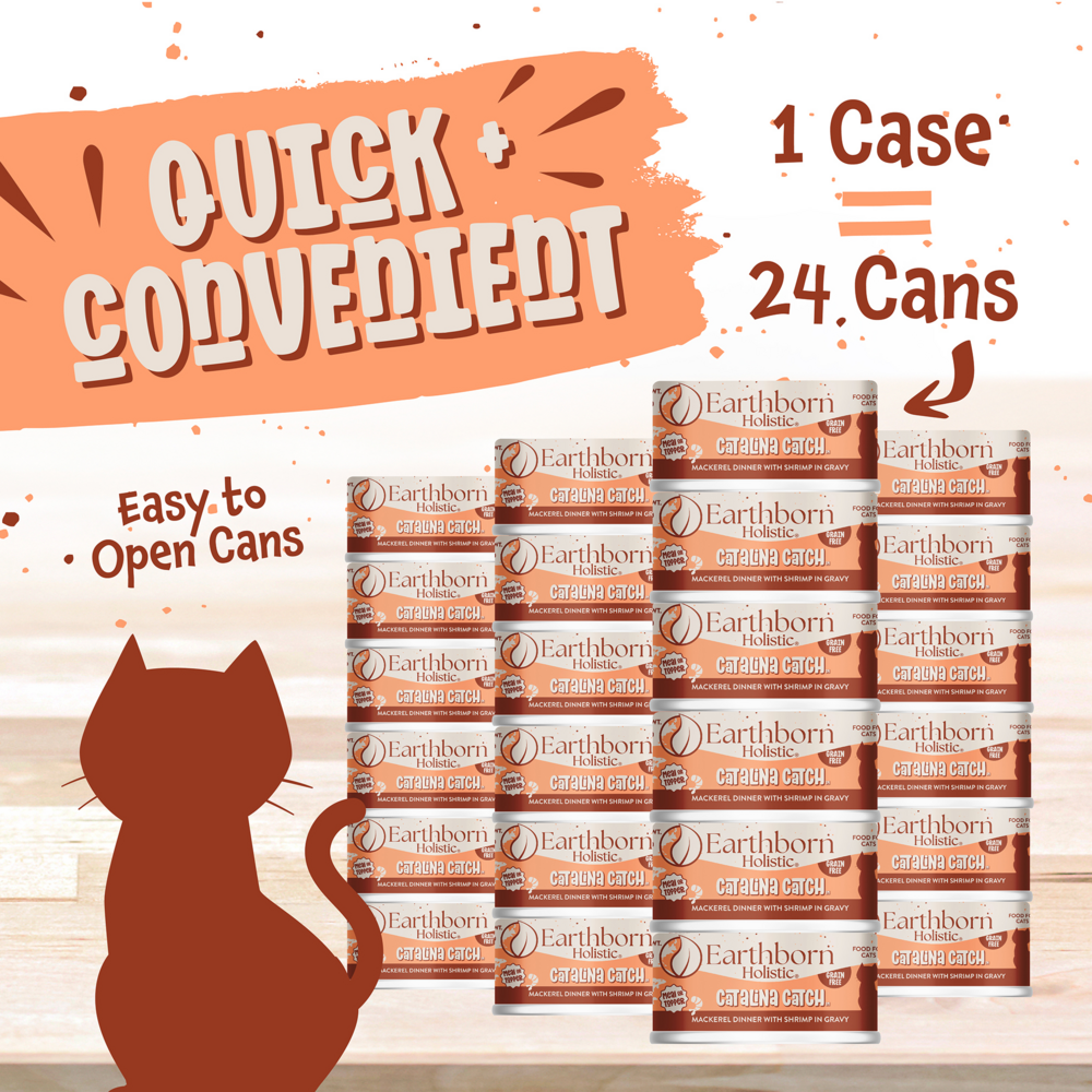 Earthborn Holistic Catalina Catch Grain Free Canned Cat Food
