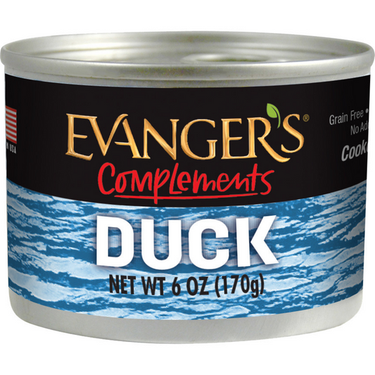 Evanger's Grain Free Duck Canned Dog and Cat Food