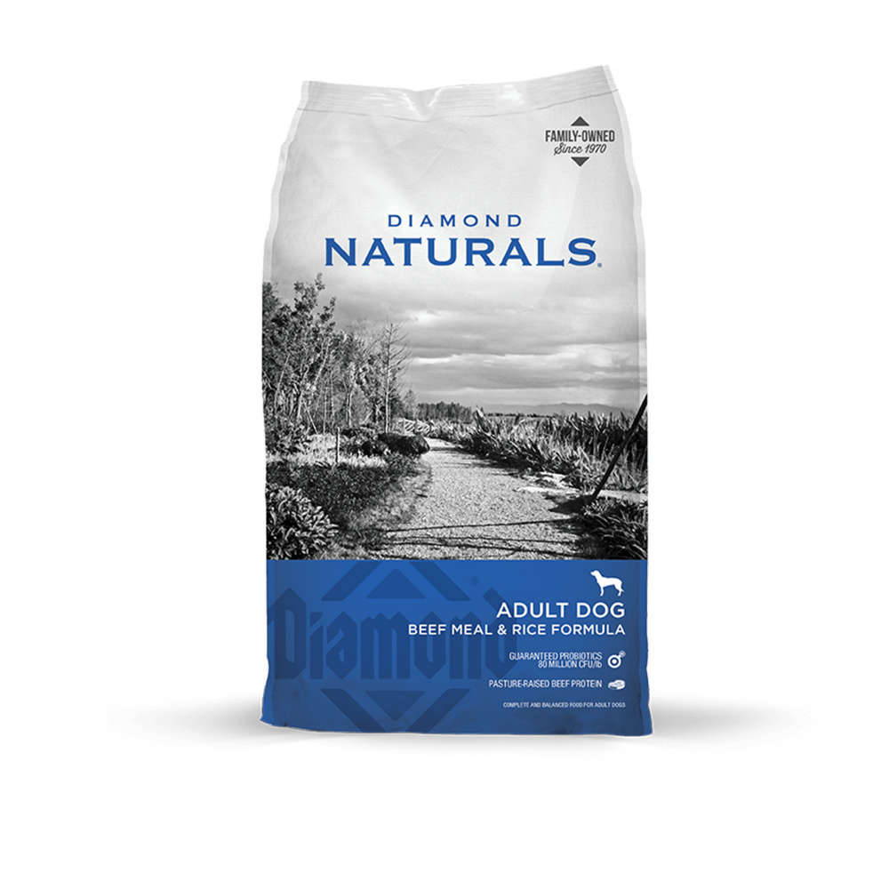 Diamond Naturals Beef Meal & Rice Adult Dry Dog Food