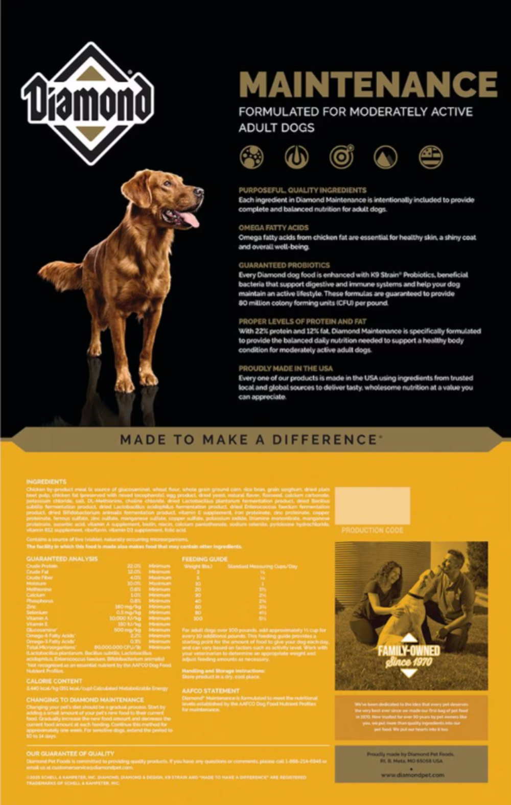 Diamond Maintenance Dry Dog Food