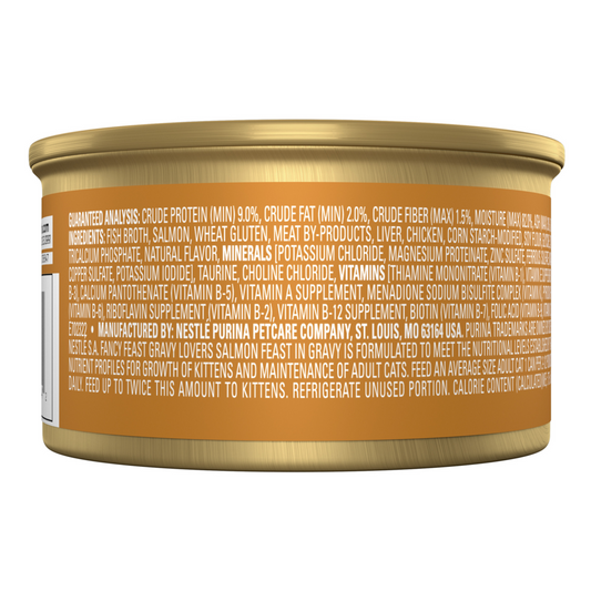 Fancy Feast Gravy Lovers Salmon Wet Cat Food