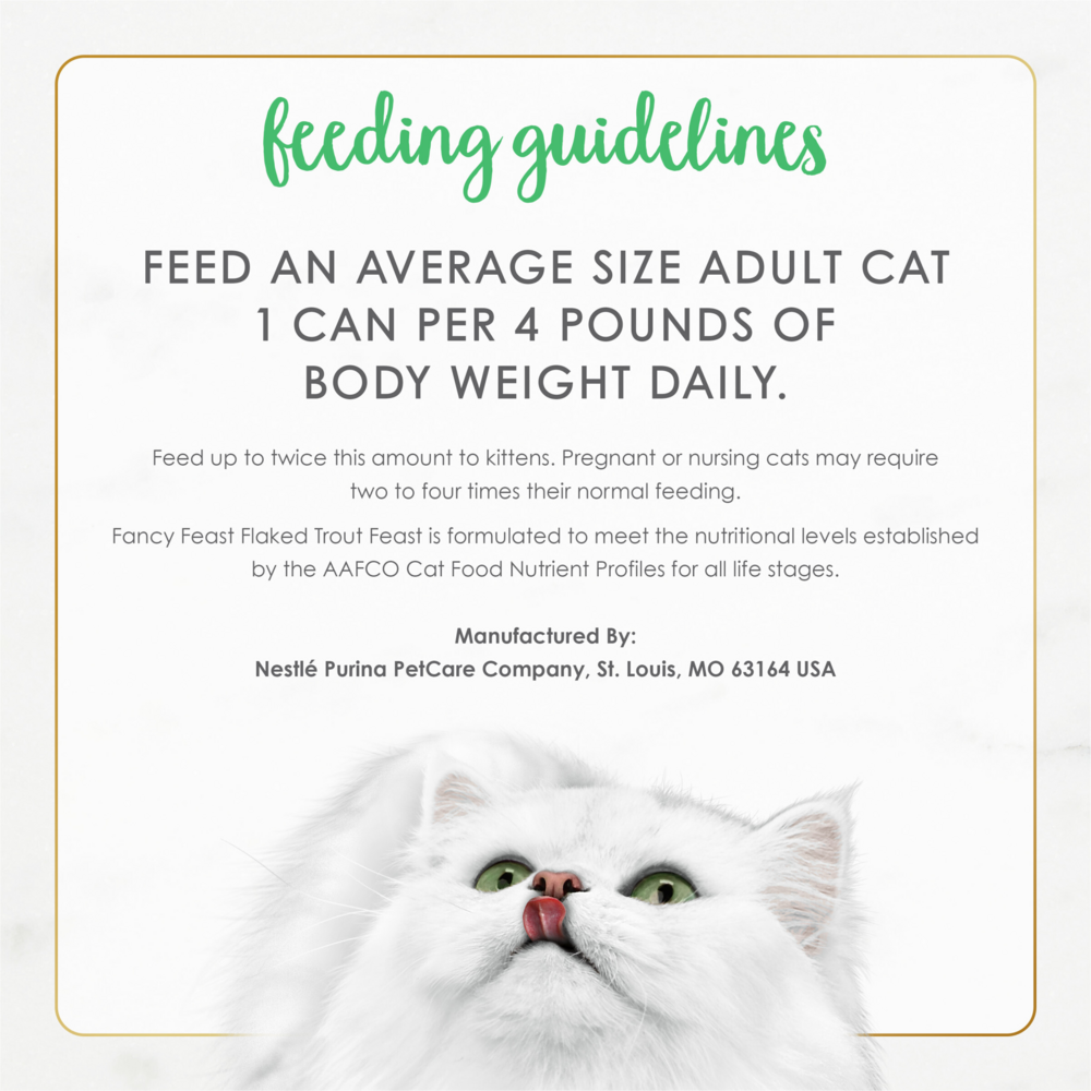 Fancy Feast Flaked Trout Wet Cat Food