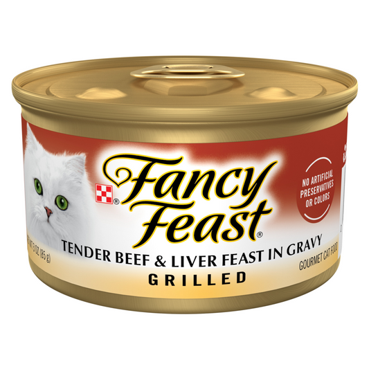 Purina Fancy Feast Grilled Beef Liver Wet Cat Food